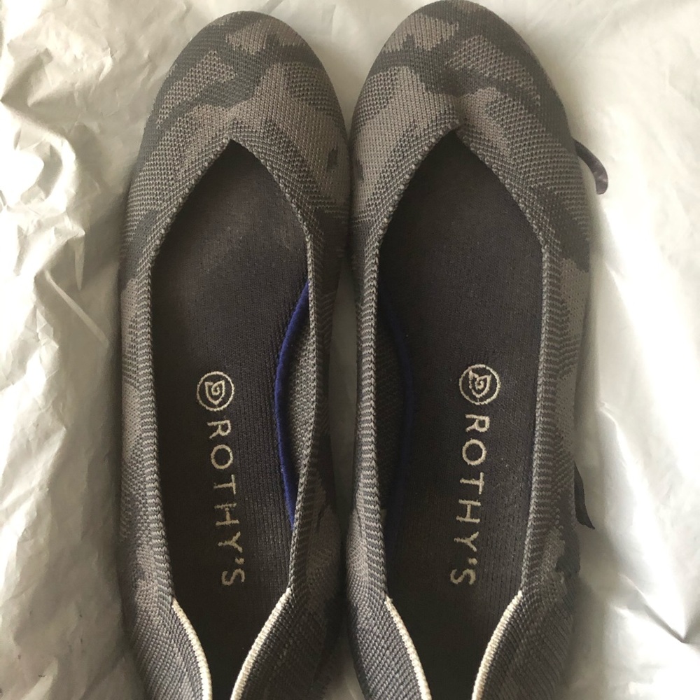 Grey Camo Rothys